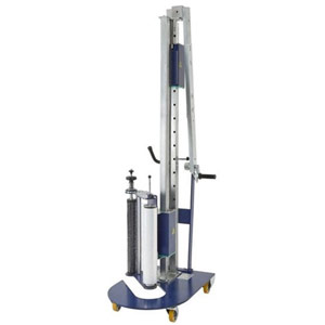 Mobile Manual Pallet Wrapper 2.0m Braked Rear Castors