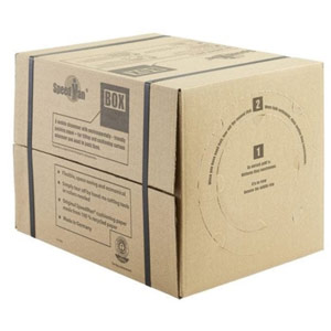 Speedman Paper Void Fill in Dispenser Box 70gsm 390mm x 450m roll printed with BLUE ANGEL