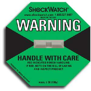 Tegralert Green 100G ShockWatch