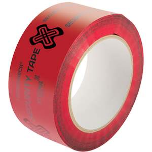 Tegracheck Red OPEN VOID Security Tape