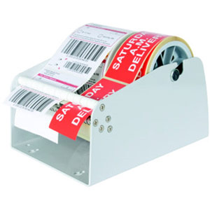 Label Dispenser bench/wall mounted dual core max. 165mm wide labels