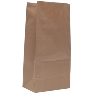 Brown 3.25Kg Paper Bags 150 x 100 x 305mm (Pack of 500) 302165