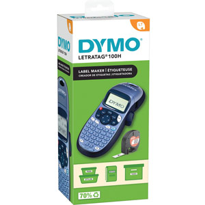 Dymo LetraTag 100H Handheld LabelMaker Black 2174576