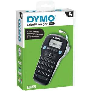 Dymo LabelManager 160 Label Maker Qwerty Keyboard 2174612