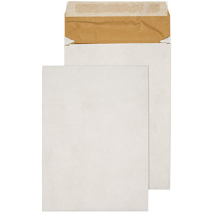 Q-Connect Padded Gusset Envelopes C4 324x229x50mm Peel and Seal White (100 Pack) KF3531