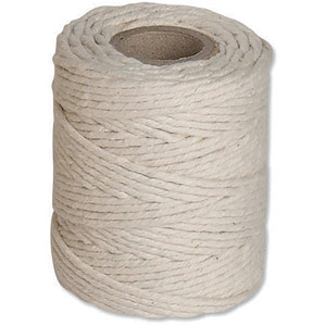 Flexocare Cotton Twine 250Gms Medium White (Pack of 6) 77658009