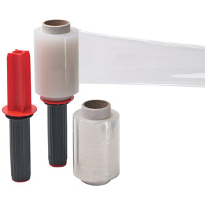 Flexocare Mini Stretch Wrap Hand Dispenser with 6x100mm Rolls (Pack of 6) 97154015