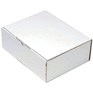 Mailing Box 260x175x100mm White (25 Pack) PPAK-KING09-D