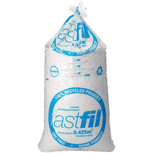 Fastfil Polystyrene Loose Fill Chips 15 Cubic Feet 65804