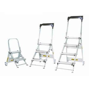 Climb-It Easy Slope Aluminium Folding Leader Steps