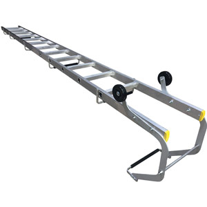 Single Section Push Up Roof Ladders