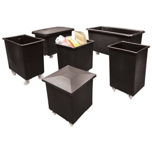 100% Recycled Polyethylene Mobile Tapered Trucks