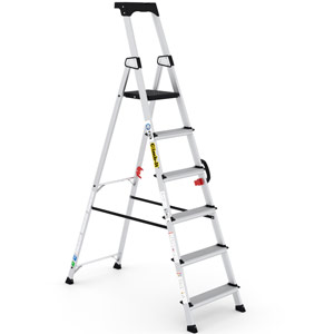 Climb-It Professional Stepladders with Carry Handle