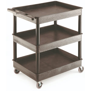 Proplaz Superstrength Plastic Multi-Purpose Trolleys - Storage Trays
