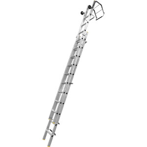 Two Section Push Up Roof Ladders