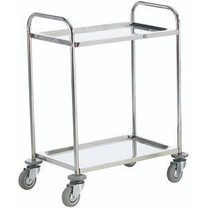Stainless Steel (304 Grade) Shelf Trolleys