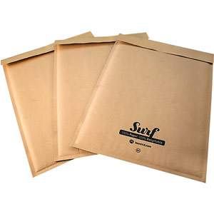 GoSecure Size G4 Surf Kraft Paper Mailer 240mmx330mm Pack of 100 PB80005