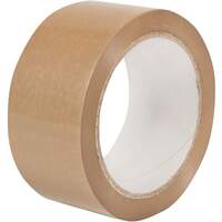 Packing Tape Vinyl 75mm x 66m Brown