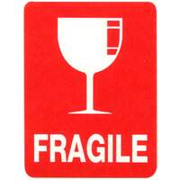 Transpal FRAGILE GLASS Labels