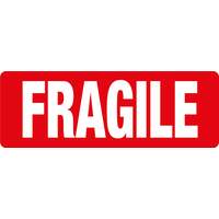 Transpal FRAGILE Labels, 89 x 32mm