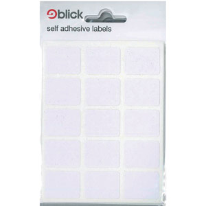 Blick White Labels 19x25mm (2100 Pack) RS001652