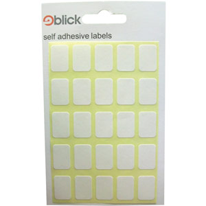 Blick White 12x18mm Labels (3500 Pack) RS002758