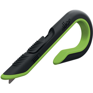 Slice Box Cutter Auto Retractable Green/Black 10503