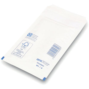 Bubble Lined Envelopes Size 1 100x165mm White (200 Pack) XKF71447