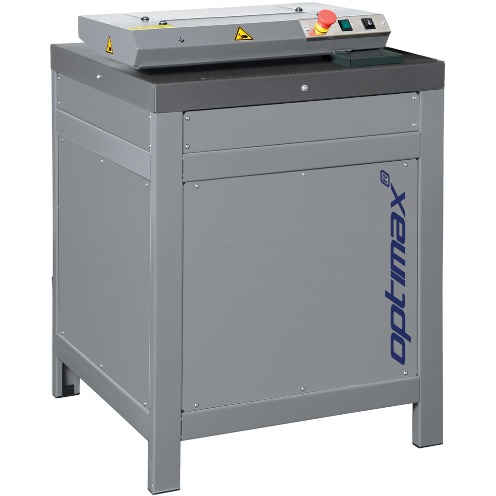 Optimax OCS320 (Vacuum Ready) Cardboard Shredder Ruffles Packaging